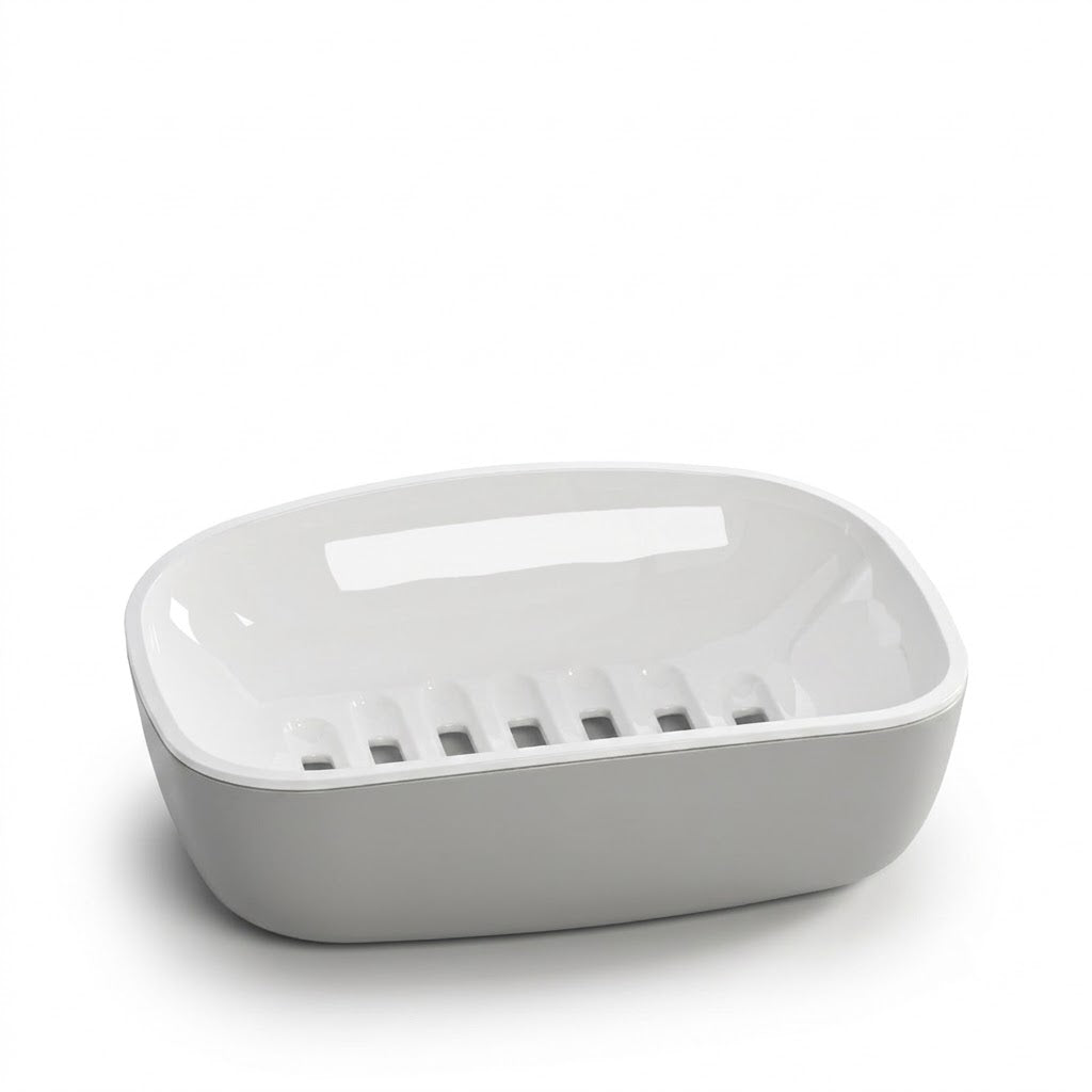 Double-Layer Self-Draining Soap Dish