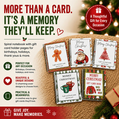 🔥 LIMITED-TIME 50% OFF — Christmas Gift Card Book