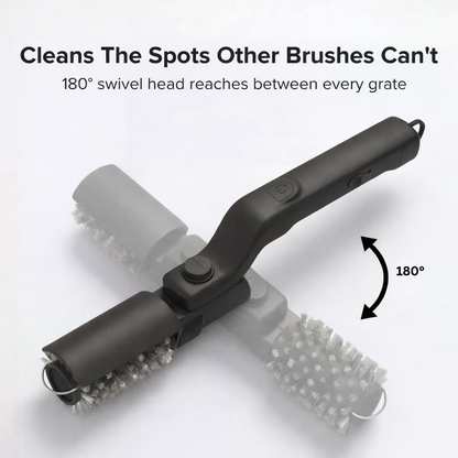 🔥(Free Shipping)🔥Electric Rotary Grill Brush with 2 Replacement Head
