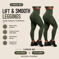2-Pack Olive Green+Olive Green