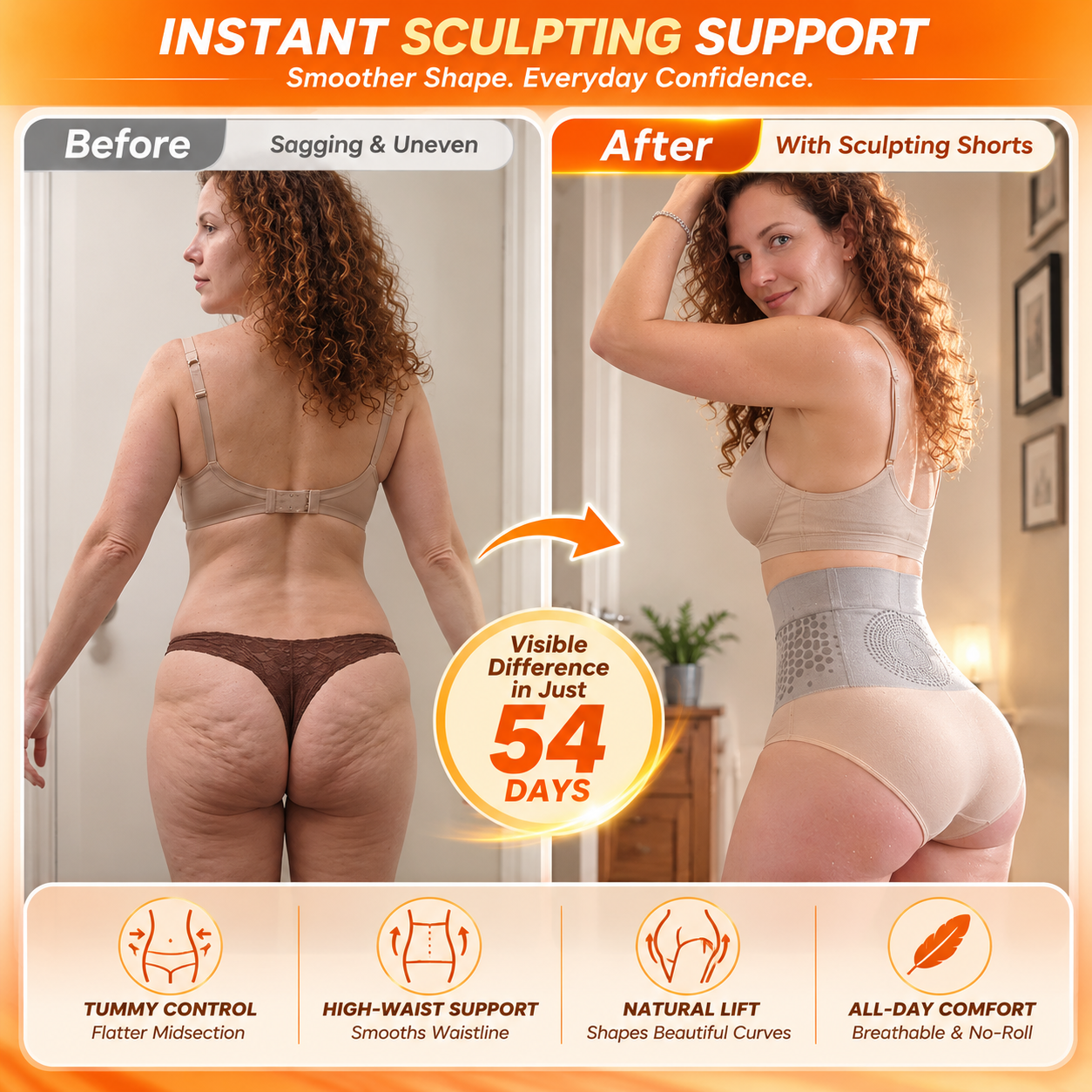 LBMLBM® 4-in-1 Moringa & Berberine Sculpting Shorts