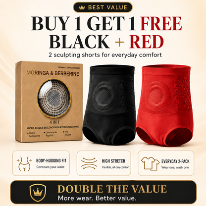 LBMLBM® 4-in-1 Moringa & Berberine Sculpting Shorts