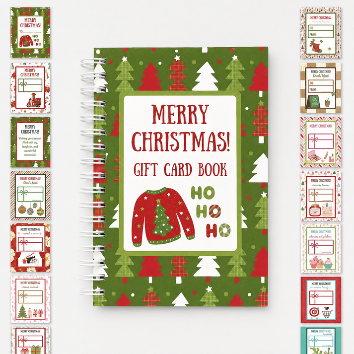 🔥 LIMITED-TIME 50% OFF — Christmas Gift Card Book