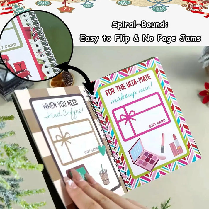 🔥 LIMITED-TIME 50% OFF — Christmas Gift Card Book