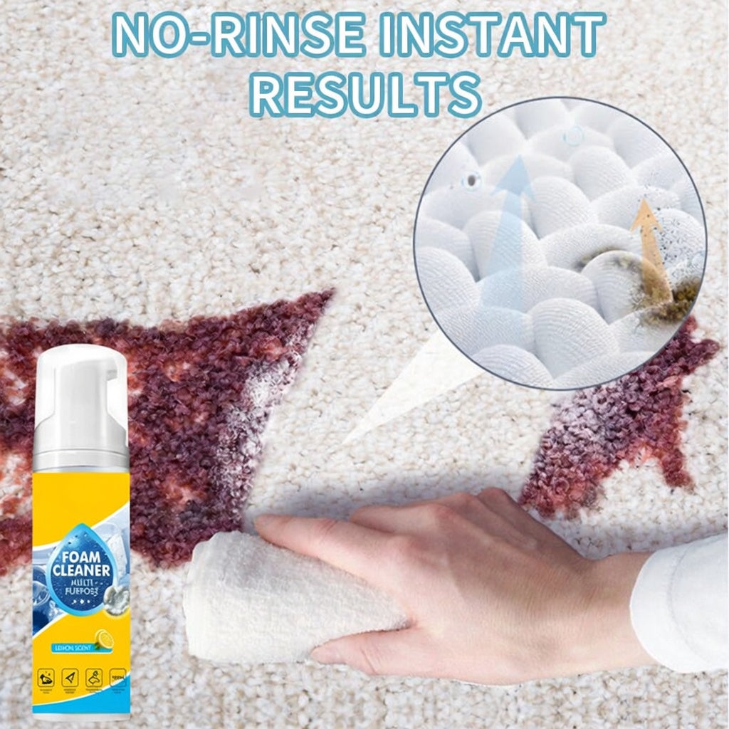 🏆LAST DAY SALE BUY 3 GET 1 FREE!!🔥 Multi-Purpose Foam Cleaner (150ml)