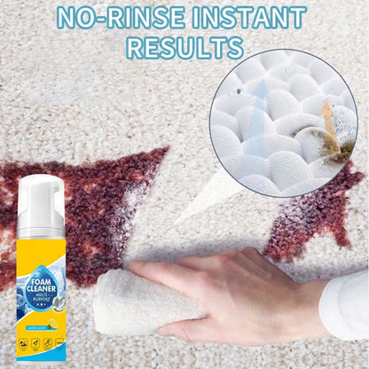 🏆LAST DAY SALE BUY 3 GET 1 FREE!!🔥 Multi-Purpose Foam Cleaner (150ml)