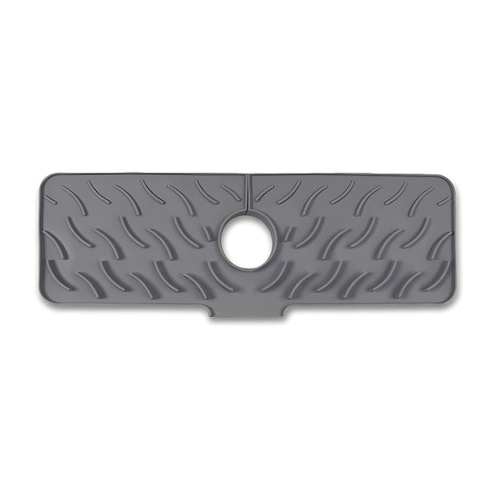 Wave-Texture Faucet Draining Mat