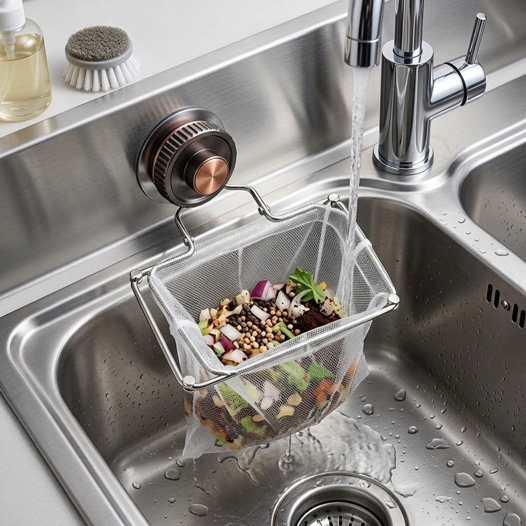 Suction Cup Kitchen Sink Filter Set