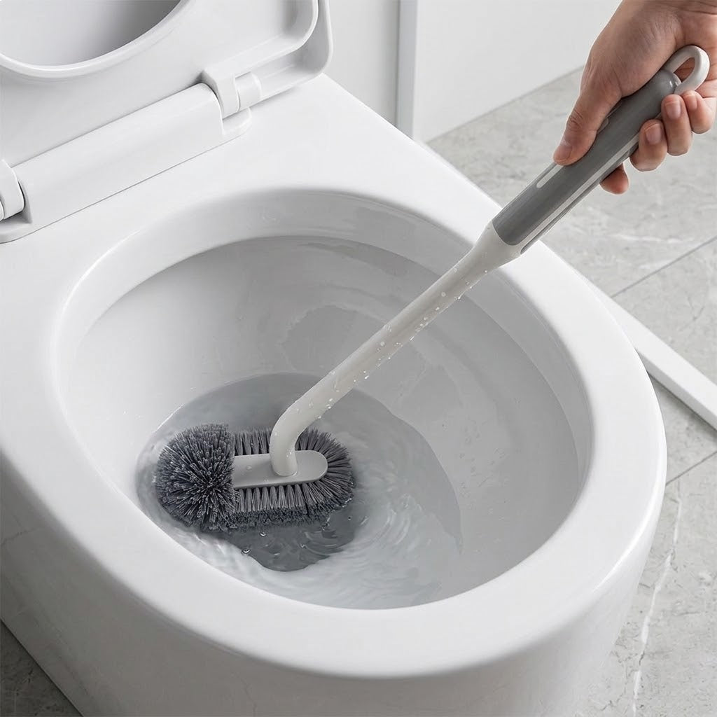 Long-Handled Upcurved Toilet Brush
