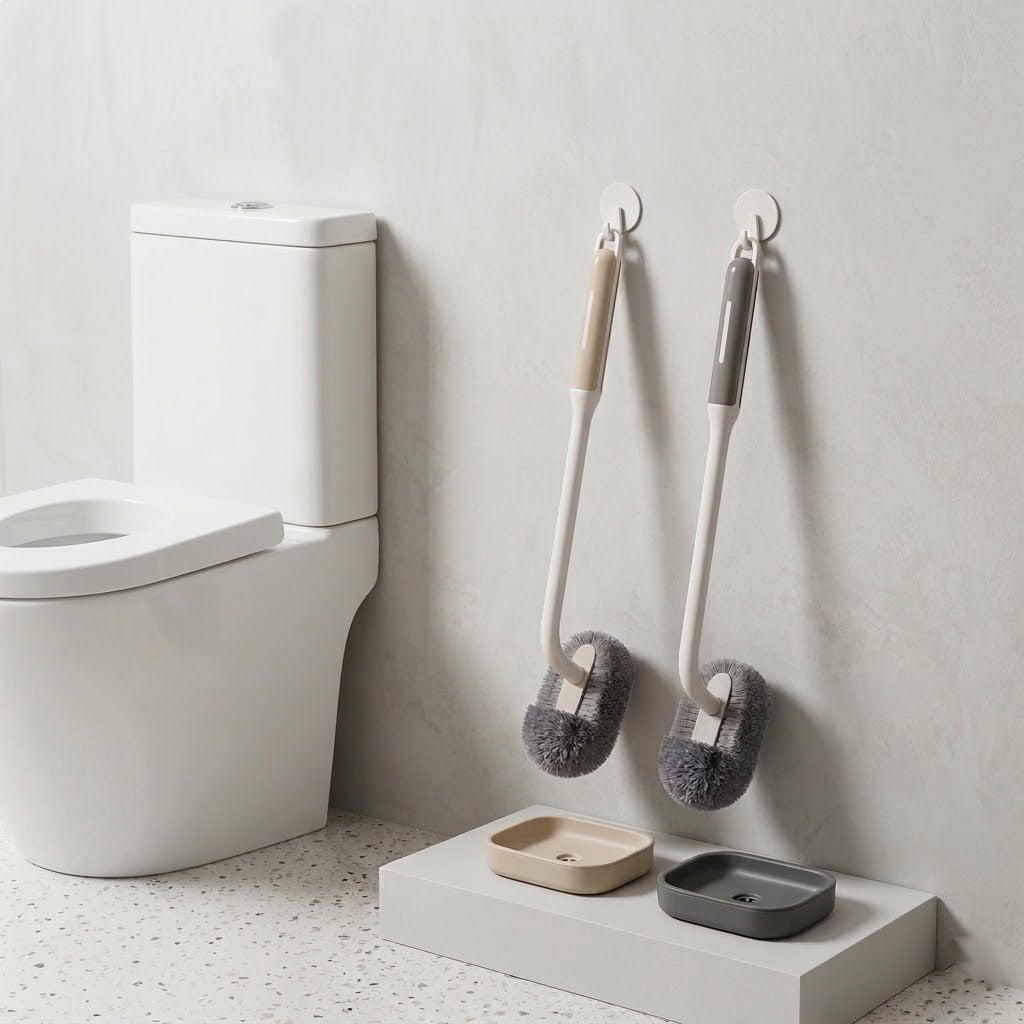 Long-Handled Upcurved Toilet Brush